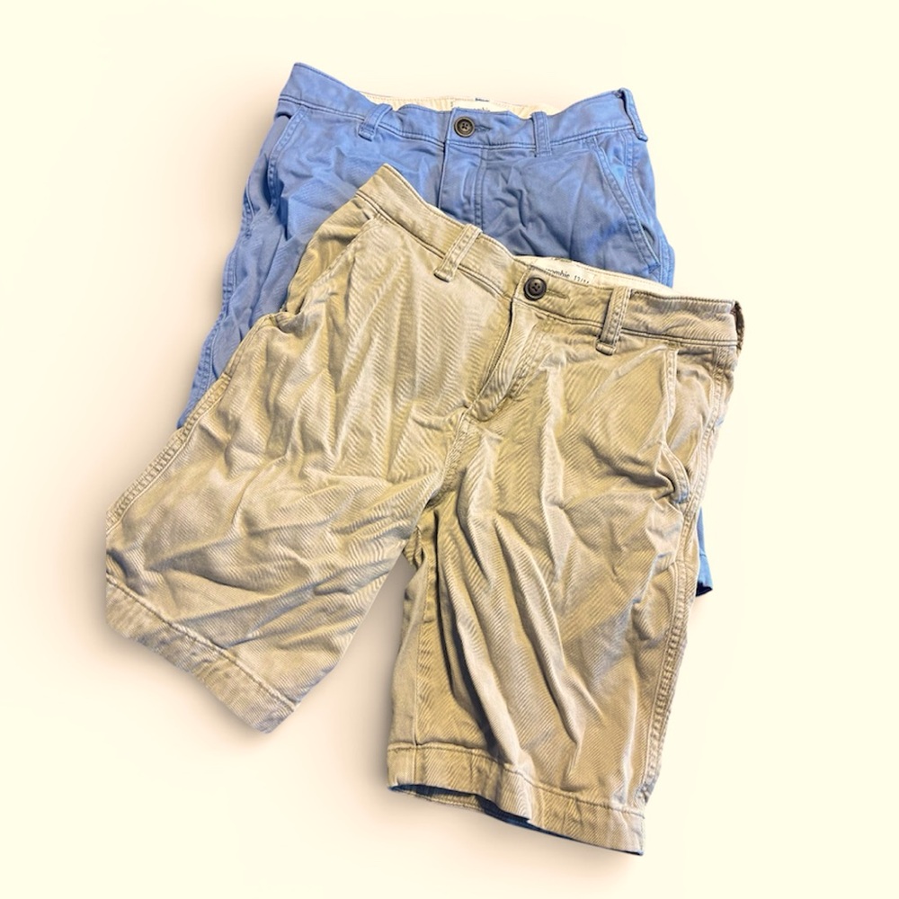 Abercrombie Kids | Two Pairs of cotton shorts